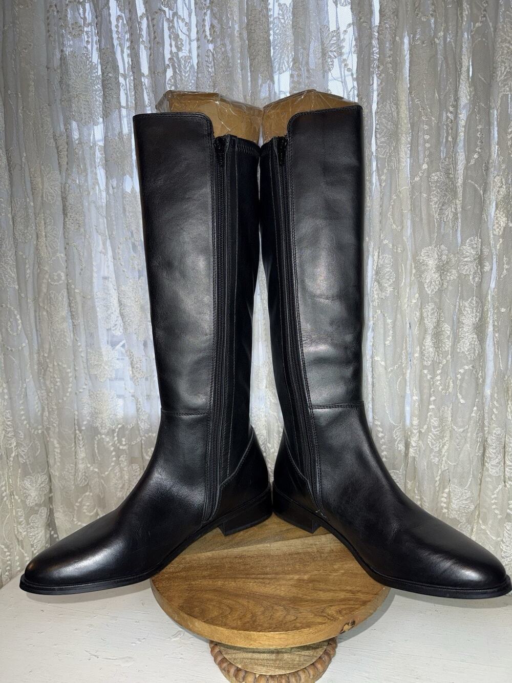 NWOB Chelsea Crew Alegra Leather Riding Boots USA 9/9.5